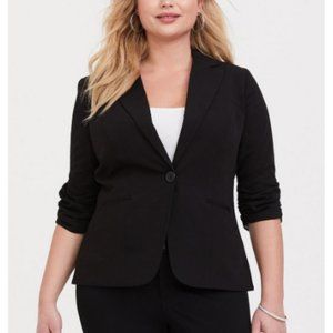 TORRID studio ambition is the new black plus size blazer